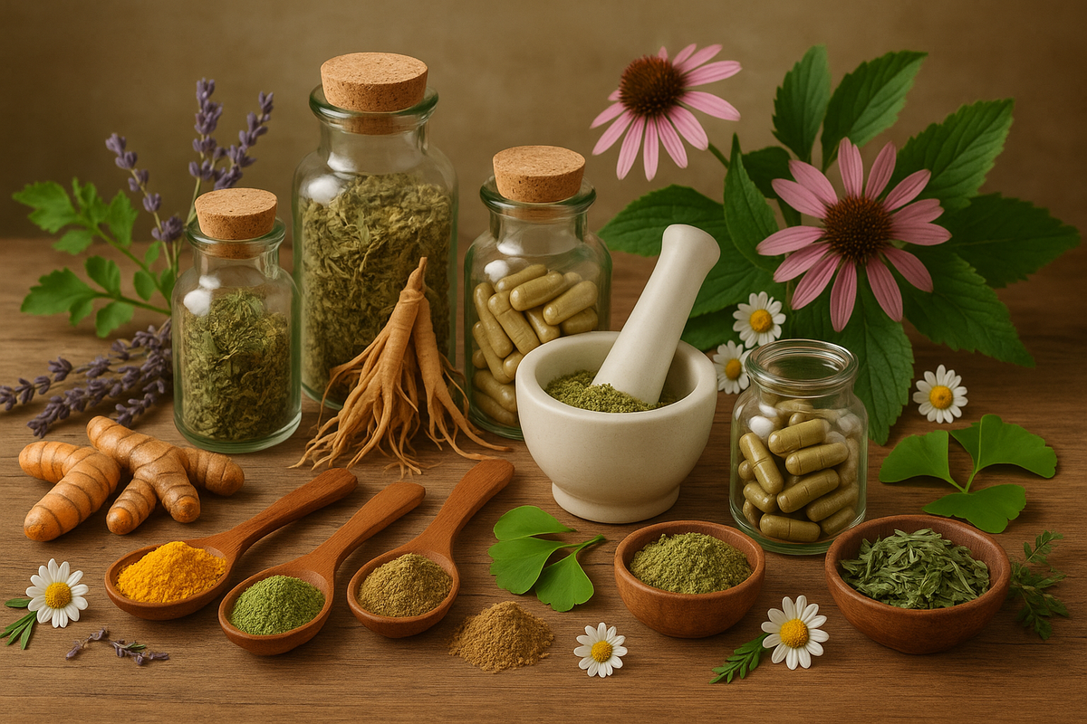 Natural Herbal Supplements: A Holistic Approach to Health and Wellness
