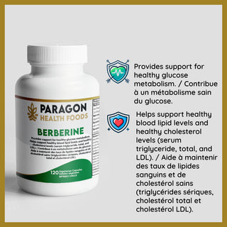 Berberine Capsule | 120 Vegetarian Capsules