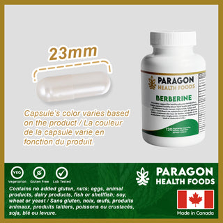 Berberine Capsule | 120 Vegetarian Capsules