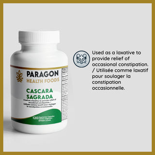 Cascara Sagrada Capsule | 120 Vegetarian Capsules