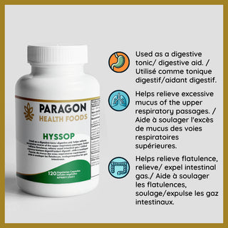 Hyssop Capsule | 120 Vegetarian Capsules