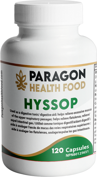 Hyssop Capsule | 120 Vegetarian Capsules
