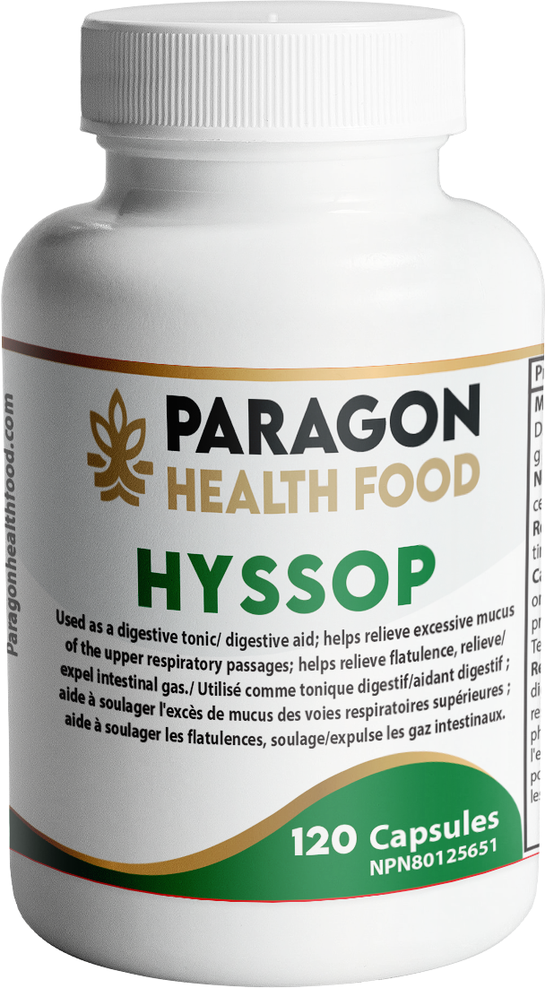 Hyssop Capsule | 120 Vegetarian Capsules