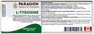 L-Tyrosine Capsule | 120 Vegetarian Capsules