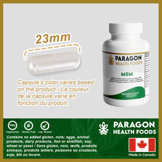 MSM Capsule | 120 Vegetarian Capsules