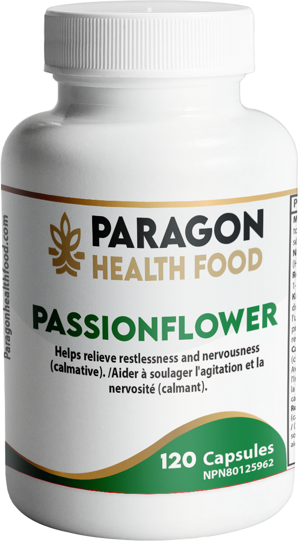 Passion Flower Capsule | 120 Vegetarian Capsules