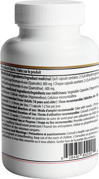 Quercetin Capsule | 120 Vegetarian Capsules