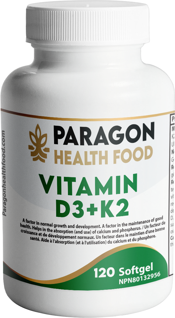 Vitamin D3-K2 Softgel  | 120 Softgels