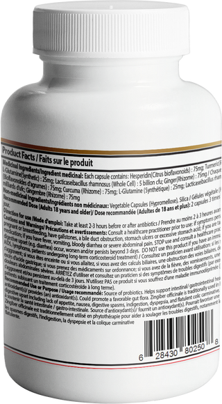 Gut Ease Capsule | 120 Vegetarian Capsules