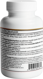 Chaste Tree Capsule | 120 Vegetarian Capsules