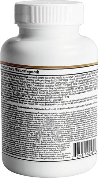 Arterial Venous Capsule | 120 Vegetarian Capsules