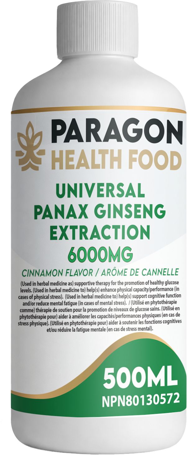 Universal Panax Ginseng Extraction (6000 mg) Liquid | 500ml Liquids